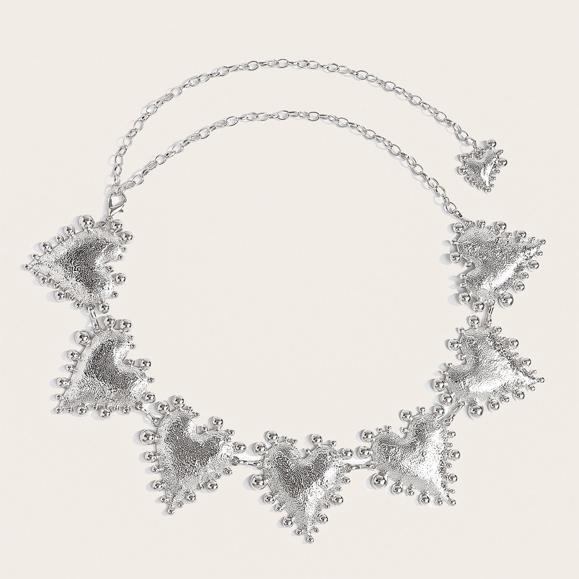 Retro Women’s Waist Chain with Heart Design – Fashion Dress Accessory