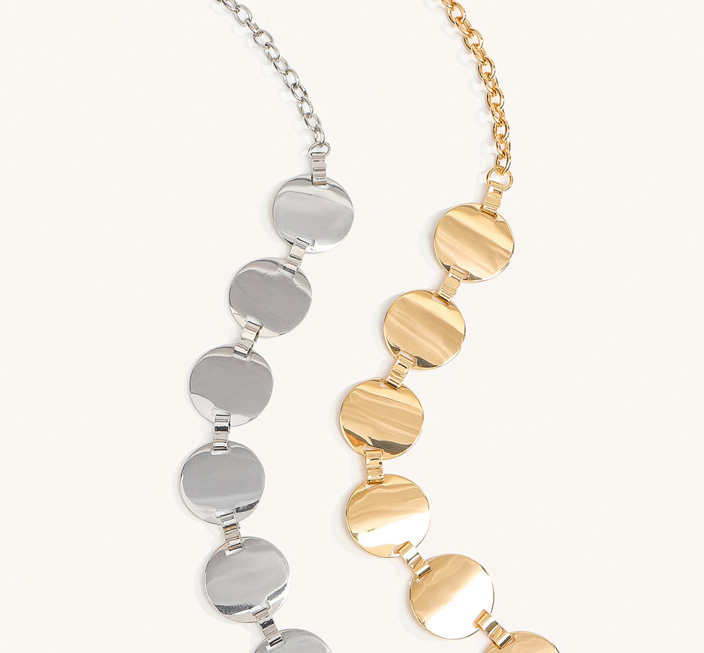 Gold & Silver Punk Waist Chain with Skirt & Pants Accent – Women’s Ethnic Style Belt Jewelry